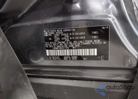 2019 Toyota Rav4 Hybrid Xse from USA, damaged, VIN JTMEWRFV8KD511978